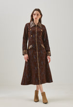 Carica l'immagine nel visualizzatore della Galleria, Trench in denim Midnight