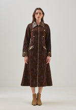 Carica l'immagine nel visualizzatore della Galleria, Trench in denim Midnight