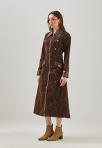 Carica l'immagine nel visualizzatore della Galleria, Trench in denim Midnight