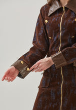 Carica l'immagine nel visualizzatore della Galleria, Trench in denim Midnight