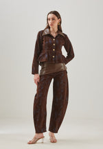 Carica l'immagine nel visualizzatore della Galleria, Camicia in denim Midnight