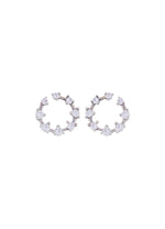 Cargar imagen en el visor de la galería, silver cruise viper earrings Bombay Sunset