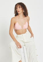 Load image into Gallery viewer, Siletta Pink Top