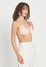 Load image into Gallery viewer, Siletta Pink Top
