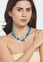 Carica l'immagine nel visualizzatore della Galleria, Collana Elva blu
