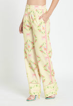 Cargar imagen en el visor de la galería, Pantalones anchos Moss Hibiscus