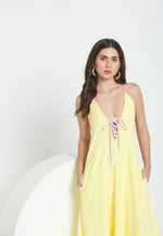 Cargar imagen en el visor de la galería, Vestido amarillo Marea