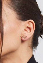 Load image into Gallery viewer, Gondola Champagne Earrings