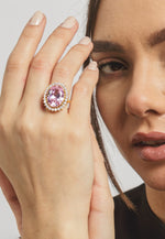 Carica l'immagine nel visualizzatore della Galleria, Anello Rosa Beauty