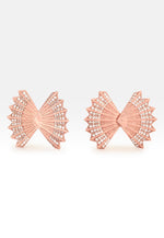 Load image into Gallery viewer, Mini-Abanicho Rose-gold Earrings