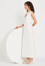 Cargar imagen en el visor de la galería, Vestido Whitey color blanco Boscalina
