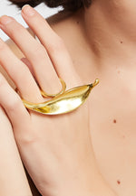 Carica l'immagine nel visualizzatore della Galleria, Fero Anello a foglia