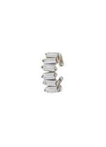 Load image into Gallery viewer, silver pequeno ear cuffs Bombay Sunset