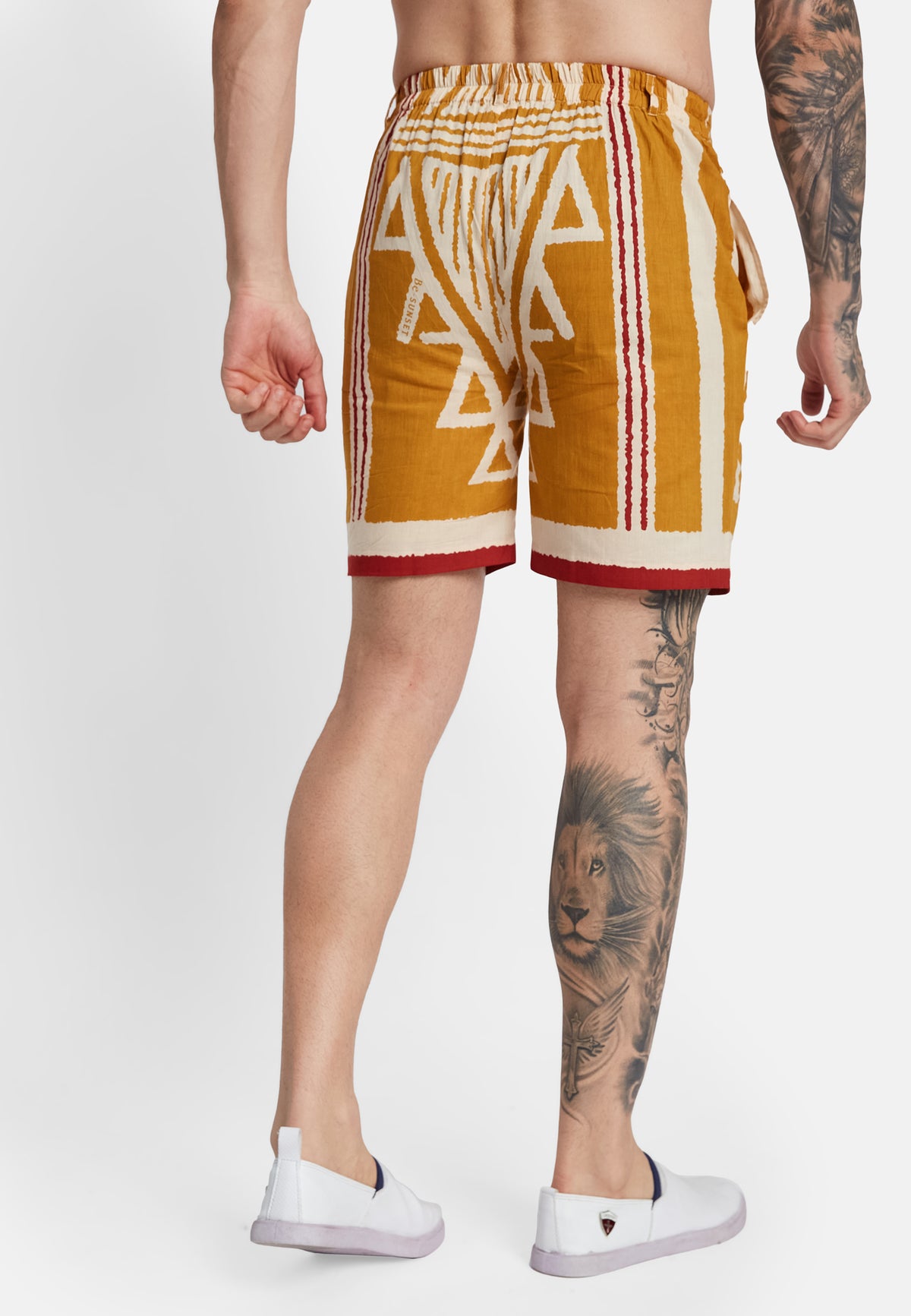 Zeta Saffron Unisex Shorts