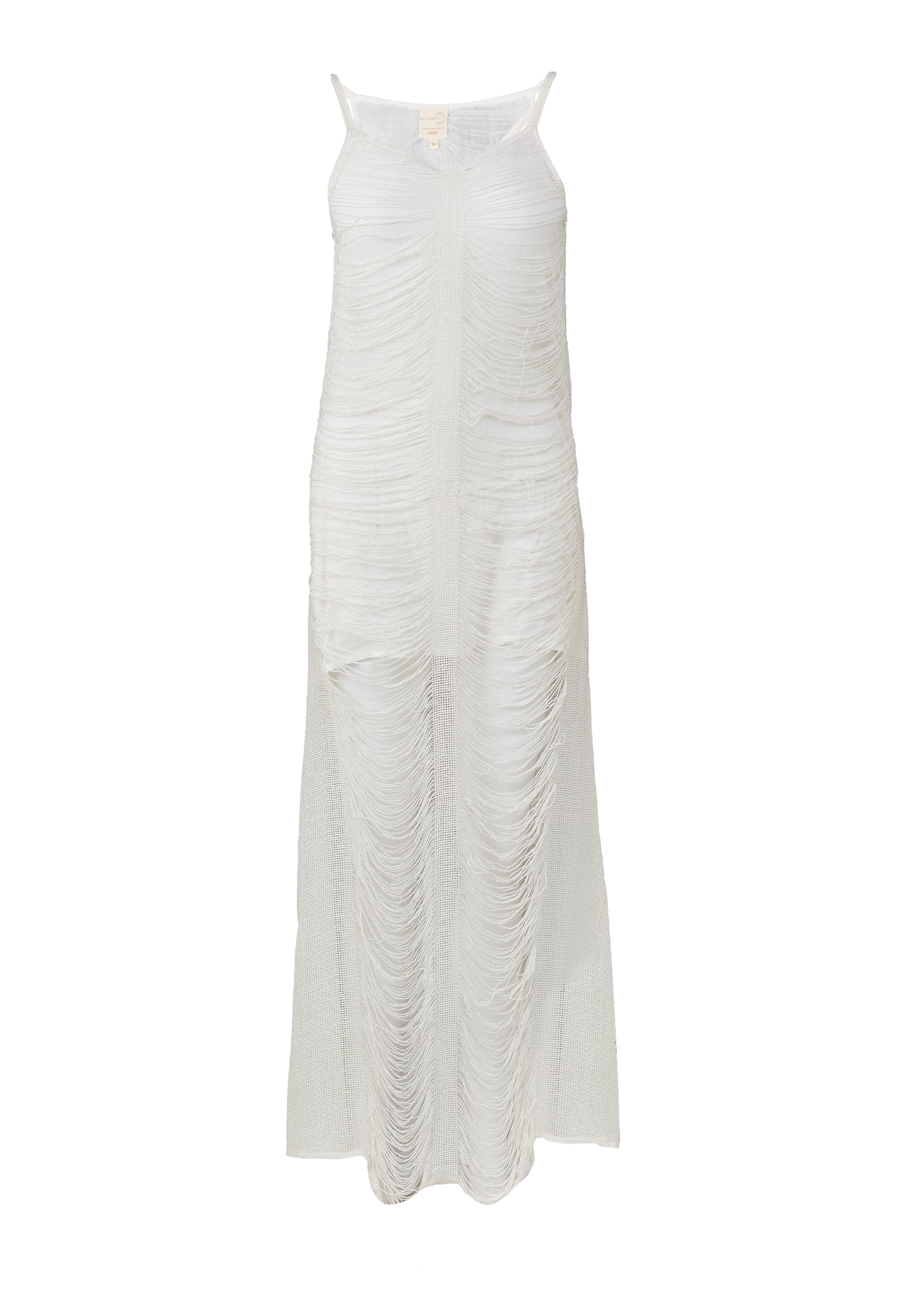 Glimmer White Dress