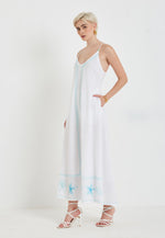 Cargar imagen en el visor de la galería, Vestido Shore blanco