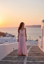 Cargar imagen en el visor de la galería, Vestido Fiore rosa