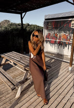 Load image into Gallery viewer, Solara Mocha Dress