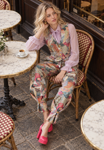 Load image into Gallery viewer, Plumara Pants — Parisian café overhead editorial — 20261010