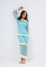Load image into Gallery viewer, Grabielle Blue Dress - studio photograph 01