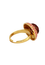 Cargar imagen en el visor de la galería, anillo lily pequeño debajo de 50 pendientes de novia novia dama de honor damas de honor Bombay Be Sunset