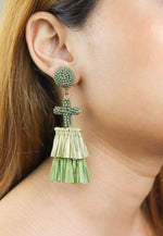 Load image into Gallery viewer, arusha earrings pupp Bombay Sunset