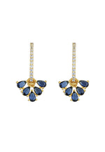 Load image into Gallery viewer, bindweed earrings Bombay Sunset
