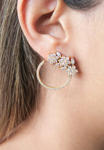 Load image into Gallery viewer, golden salamander earrings Bombay Sunset