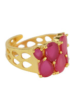 Load image into Gallery viewer, stepping stone ring Bombay Sunset