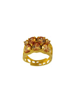 Load image into Gallery viewer, stepping stone ring Bombay Sunset
