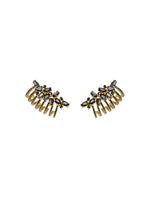 Load image into Gallery viewer, london climber earrings with stones Bombay Sunset
