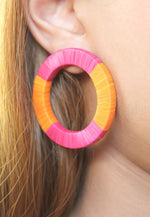Load image into Gallery viewer, victoria earrings Bombay Sunset