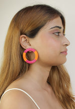 Load image into Gallery viewer, victoria earrings Bombay Sunset