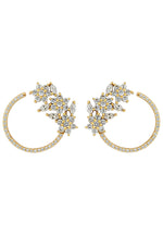 Load image into Gallery viewer, golden salamander earrings Bombay Sunset