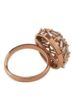 Load image into Gallery viewer, crystal crown ring Bombay Sunset