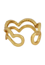 Load image into Gallery viewer, wave de bolsena ring Bombay Sunset