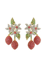Load image into Gallery viewer, golden zeus earrings Bombay Sunset