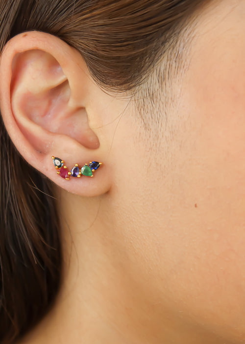 Gondola Earrings Bombay Sunset