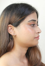 Charger l’image dans le visualiseur de galerie, crescent moon star earrings Bombay Sunset