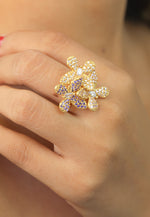 Cargar imagen en el visor de la galería, anillo de mariposa africana Bombay Be Sunset