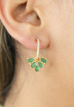 Load image into Gallery viewer, bindweed earrings Bombay Sunset