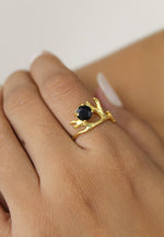 Cargar imagen en el visor de la galería, Anillo Izmir Onyx Bombay Be Sunset