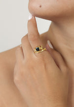 Cargar imagen en el visor de la galería, Anillo Izmir Onyx Bombay Be Sunset