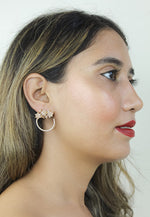 Load image into Gallery viewer, golden salamander earrings Bombay Sunset