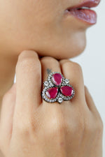 Load image into Gallery viewer, cloverfield ring Bombay Be Sunset