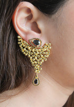 Carica l'immagine nel visualizzatore della Galleria, raipur earrings Bombay Sunset