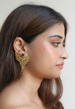 Carica l'immagine nel visualizzatore della Galleria, raipur earrings Bombay Sunset