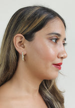 Load image into Gallery viewer, lecce hoop earrings Bombay Sunset