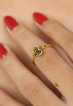 Cargar imagen en el visor de la galería, Anillo de corazón Terni Bombay Be Sunset