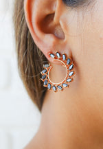Carica l'immagine nel visualizzatore della Galleria, sorrento earrings Bombay Sunset